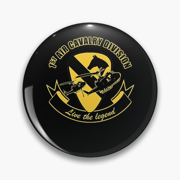 Item preview, 1st Air Cavalry Division Air Cav - Live The Legend T-Shirt designed and sold by AstonMartin36x.