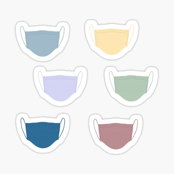 Item preview, Assorted Coloured Masks designed and sold by irideae.