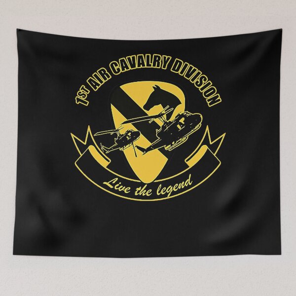Item preview, 1st Air Cavalry Division Air Cav - Live The Legend T-Shirt designed and sold by AstonMartin36x.