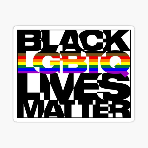 Black Lgbtq Lives Matter Philly Pride Flag Sticker For Sale By Valador Redbubble