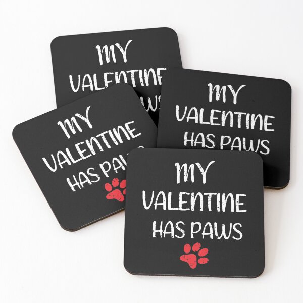 Item preview, My Valentine Has Paws T-Shirt designed and sold by Achrafilla1.