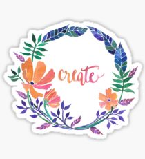 Suburb's Playground: Create Sticker