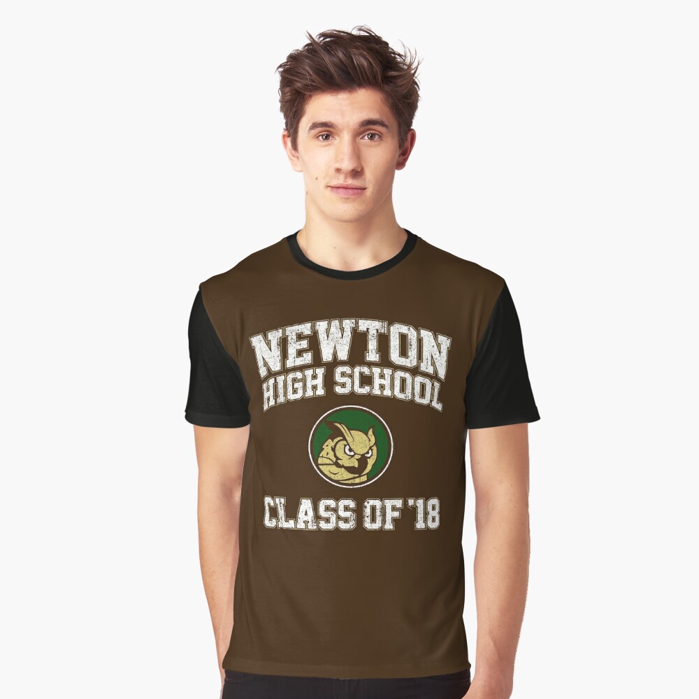 : Newton High School Rams Premium T-Shirt : Clothing