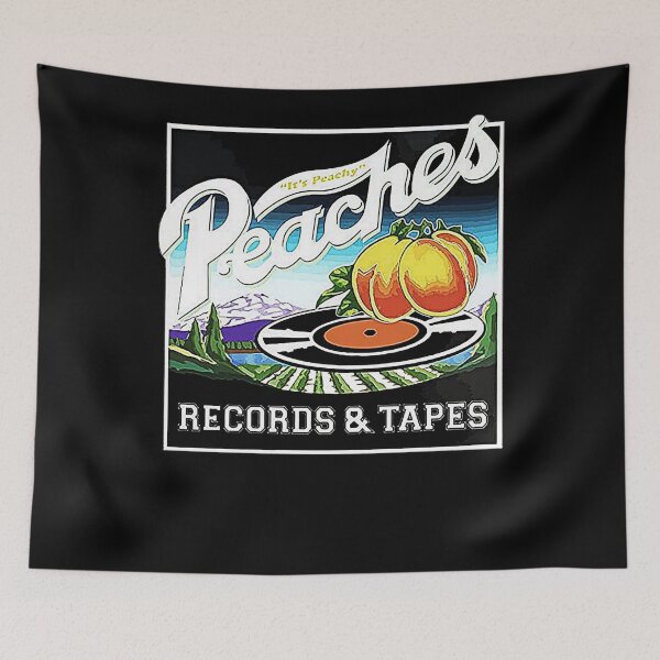 Item preview, Peaches Records & Tapes - Defunct Logo Series (Record Store) T-Shirt designed and sold by AstonMartin36x.