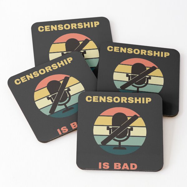 Item preview, Censorship is Bad designed and sold by spicygarb.