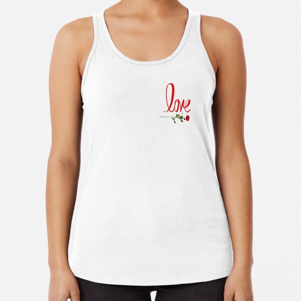 Love is in the Air designs ❤️ Racerback Tank Top