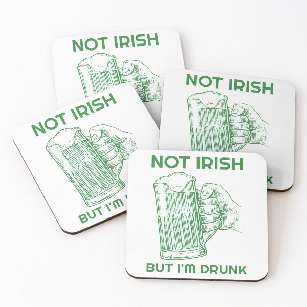 Item preview, Not Irish but Im drunk designed and sold by Wachi-A.