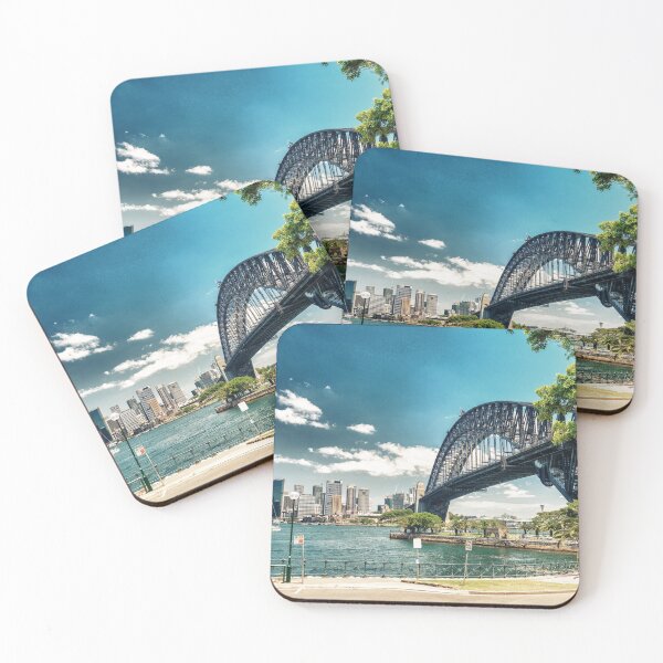 Aperçu de l'œuvre Photographie de paysage de Sydney Harbour Bridge créée et vendue par Jhaustria.