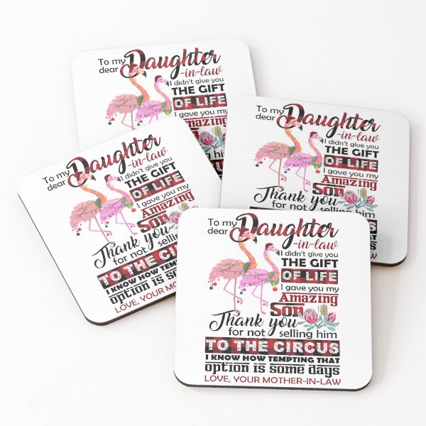 Item preview, Christmas - To My Daughter-in-law - Flamingo - Circus designed and sold by JanArt65.