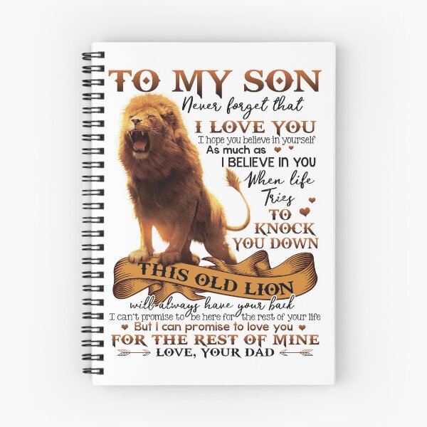 Item preview, Dad to Son - Lion - Never Forget That I Love You designed and sold by JanArt65.