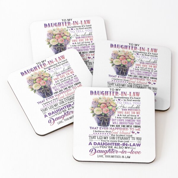 Item preview, Dear Daughter-in-law - Flowers - How Valuable And Precious You Are To Me designed and sold by JanArt65.