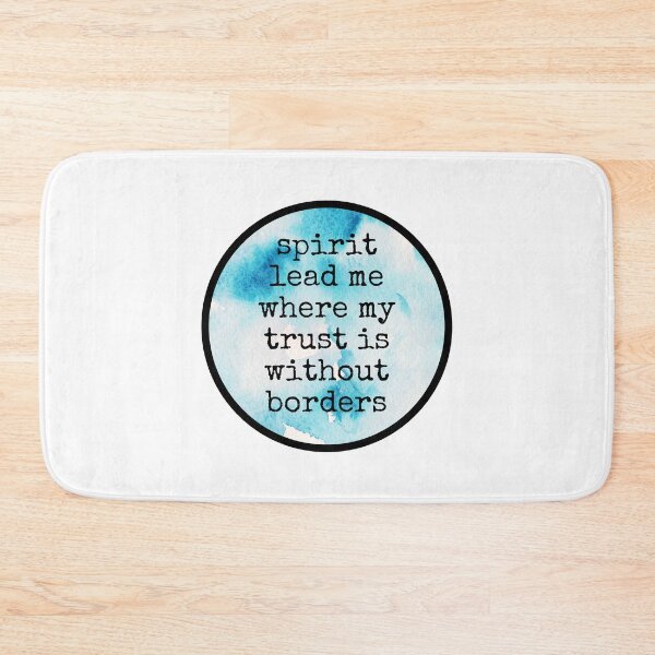 Item preview, spirit lead me where my trust is without borders designed and sold by road-to-faith.