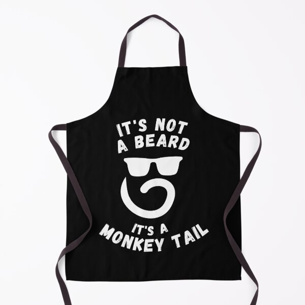 Item preview, It's Not A Beard - It's a Monkey Tail designed and sold by reallyrealnow.