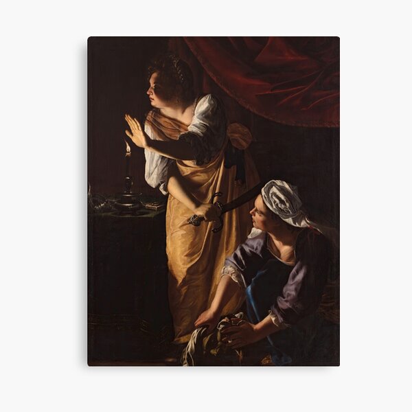 Item preview, Artemisia Gentileschi - Judith and Her Maidservant with the Head of Holofernes  designed and sold by bellatierra.