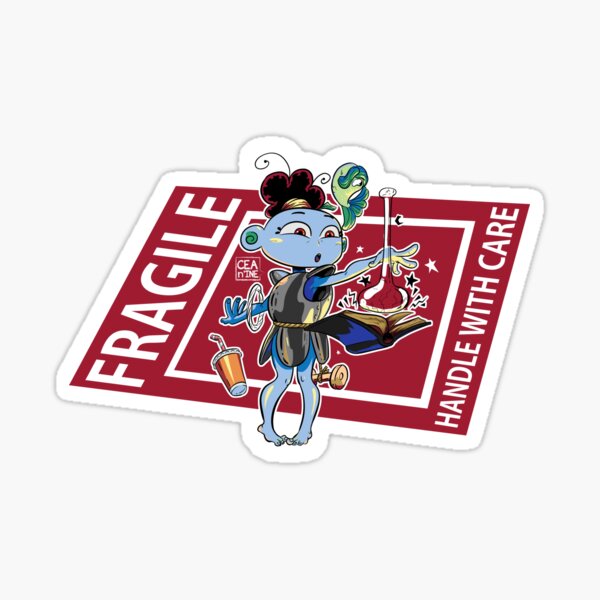 Fragile - handle with care Sticker