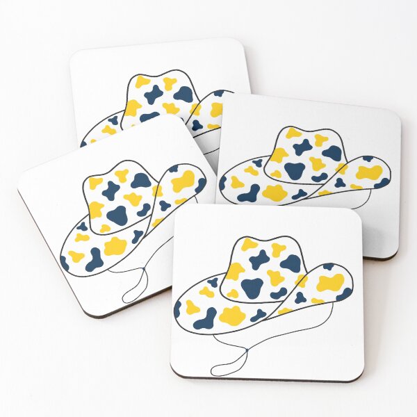 Item preview, UMICH cowboy hat (white background)  designed and sold by lizashubaderov.
