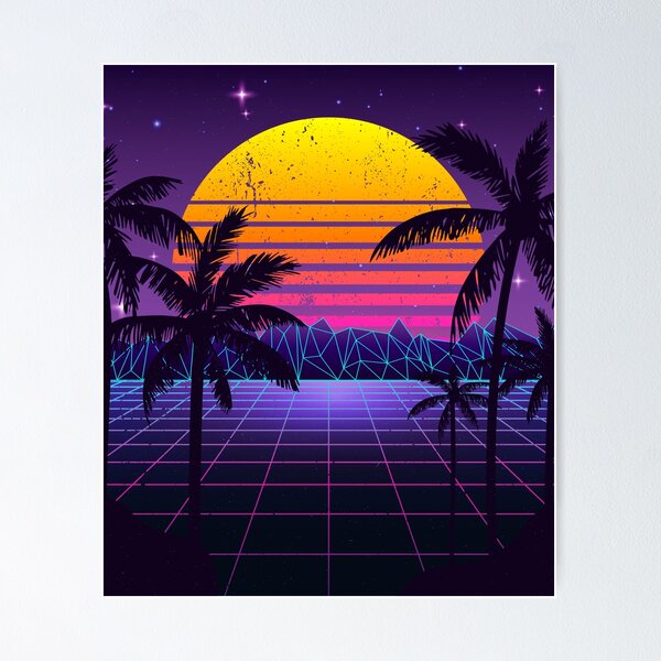 Item preview, Synthwave Sunset Aesthetic  designed and sold by MaiZephyr.