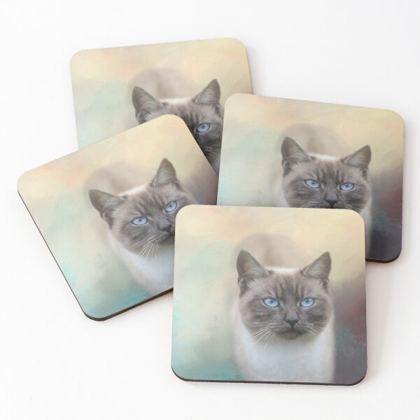 Item preview, Cute Lilac Point Siamese Cat designed and sold by Elisabeth Lucas.