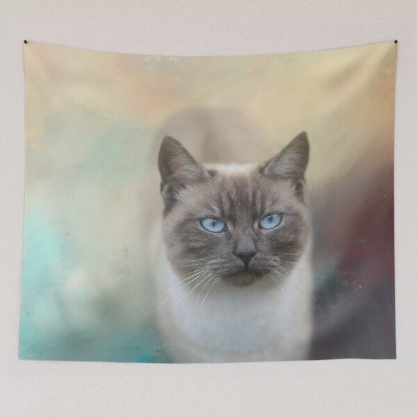 Item preview, Cute Lilac Point Siamese Cat designed and sold by Elisabeth Lucas.