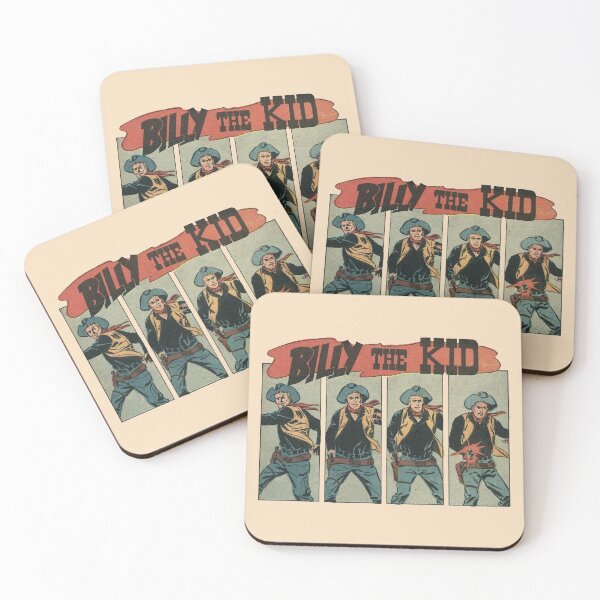 Item preview, Billy the Kid | Vintage Western Comic Book Art | Retro Cowboy Comics designed and sold by SLAG-Creative.