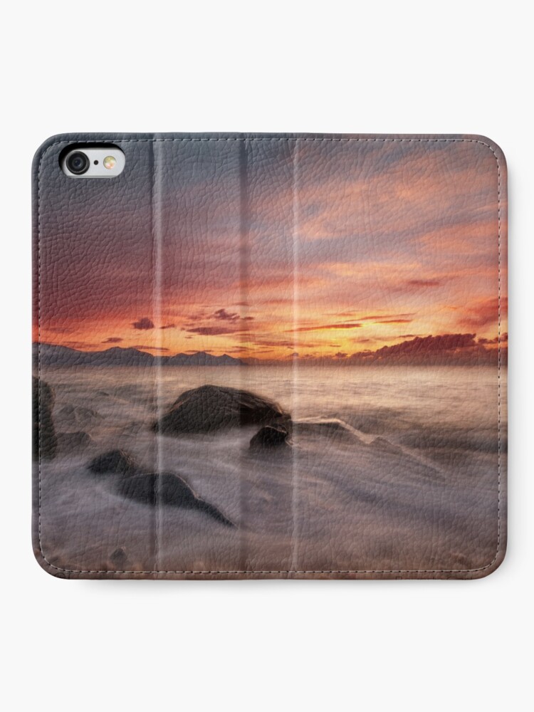 Thumbnail 2 of 6, iPhone Wallet, Celtic Sunset designed and sold by bcash.