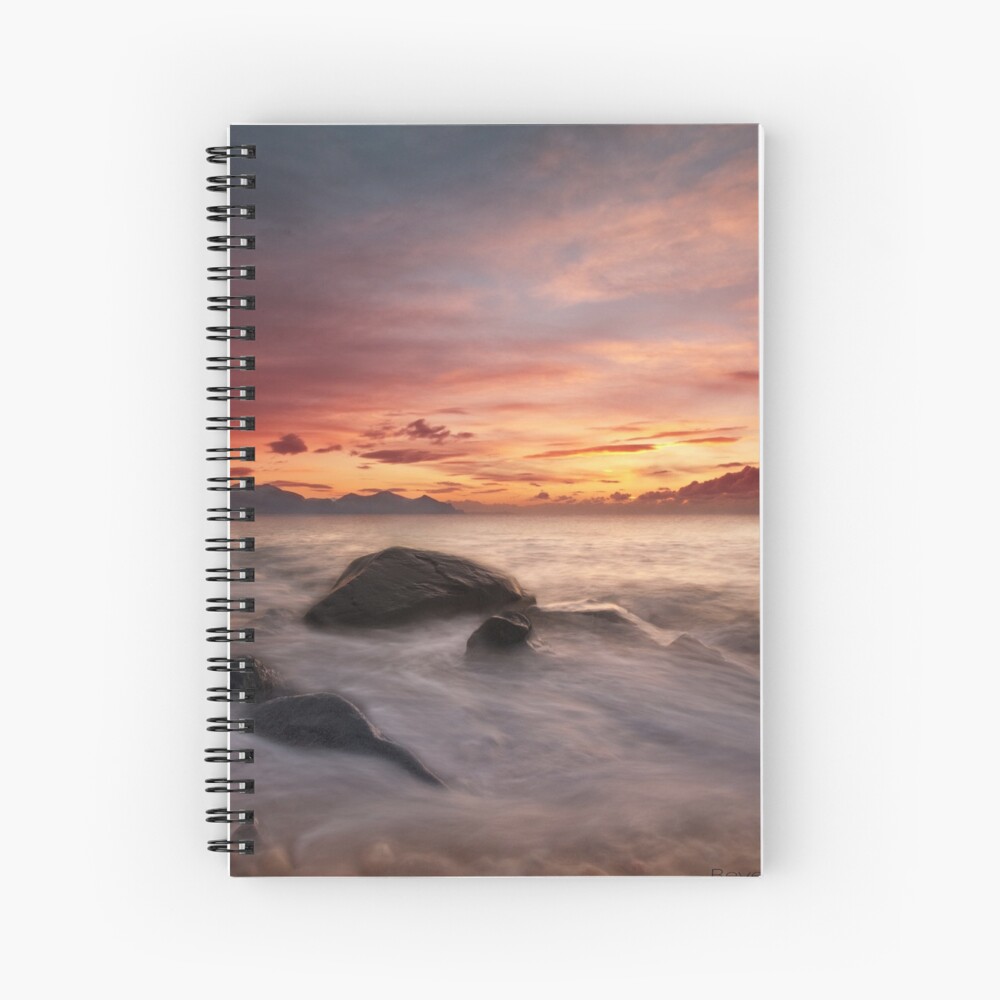 Item preview, Spiral Notebook designed and sold by bcash.