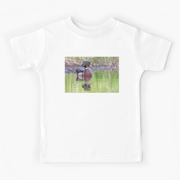 Wildlife Water Reflection Kids T-Shirts for Sale