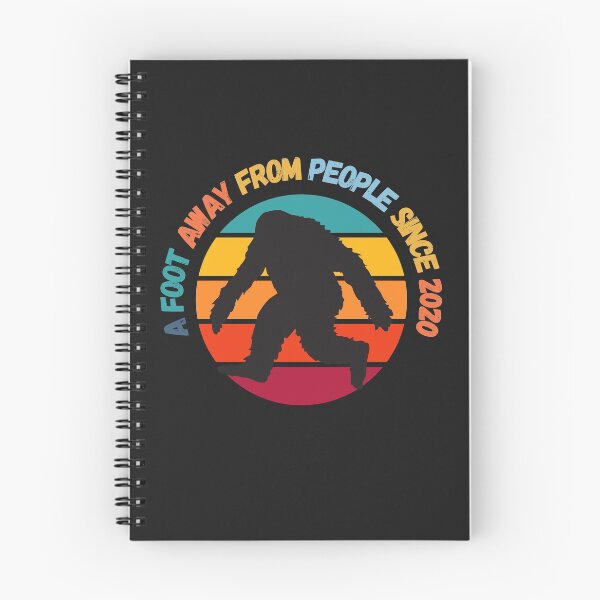 Item preview, Sasquatch I foot Away From People Since 2020 Social Distancing designed and sold by spicygarb.