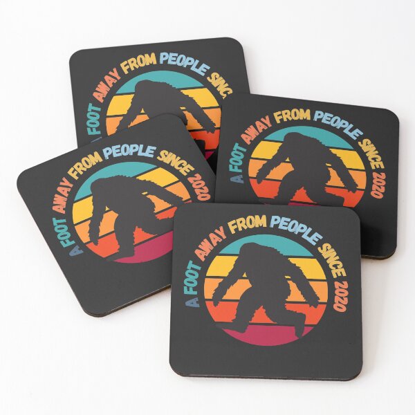 Item preview, Sasquatch I foot Away From People Since 2020 Social Distancing designed and sold by spicygarb.