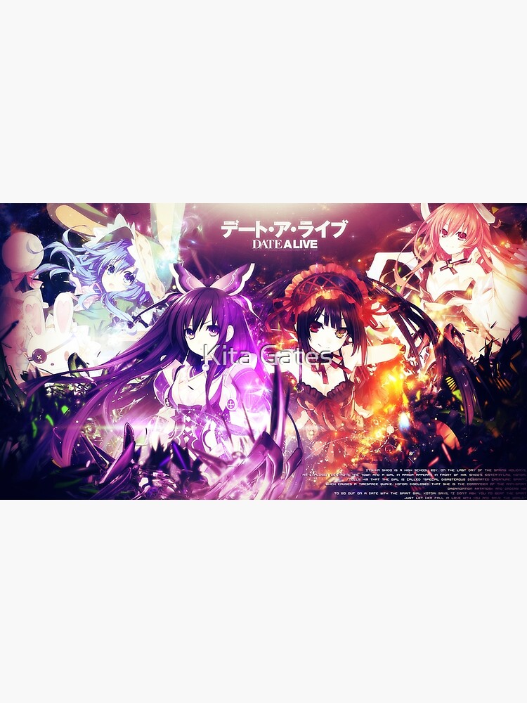 Date A Live ! Characters  Poster for Sale by Kita Gates