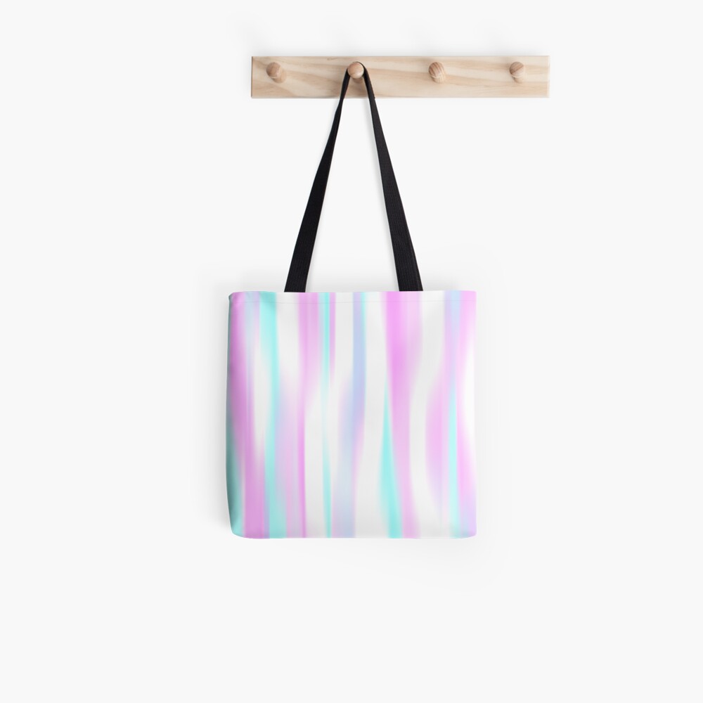 Pastel Stripes Tote Bag