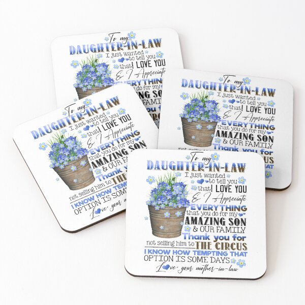 Item preview, To My Daughter-in-law - Flowers - I Just Wanted To Tell You That I Love You designed and sold by JanArt65.