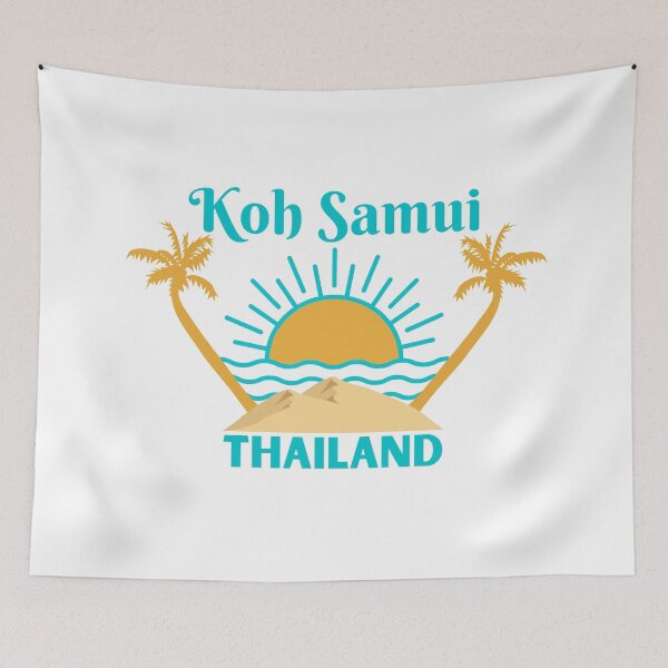 Artikelvorschau, Tropische Insel von Koh Samui - Thailand entworfen und verkauft von Scubaloppy.