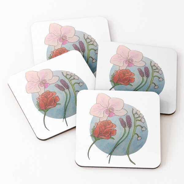 Item preview, Floral Collection [Watercolor] designed and sold by DrawnByLee.