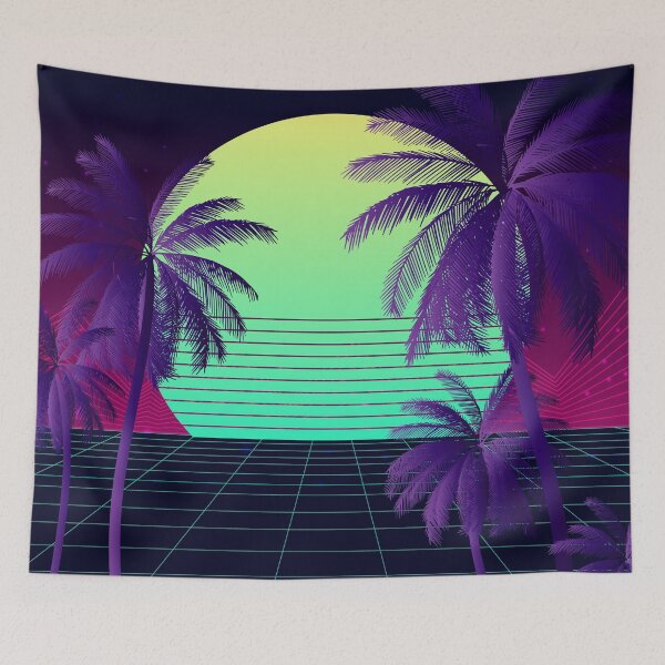 Item preview, Cybersynth Sunset Vaporwave designed and sold by MaiZephyr.
