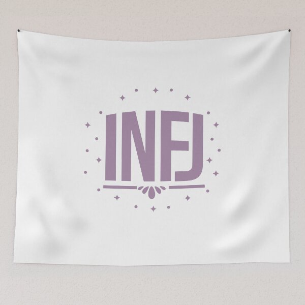 Item preview, INFJ lilac starry pattern lavender purple designed and sold by LAST WEEK'S STOLEN AESTHETICS.