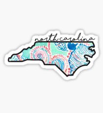 North Carolina Print Sticker