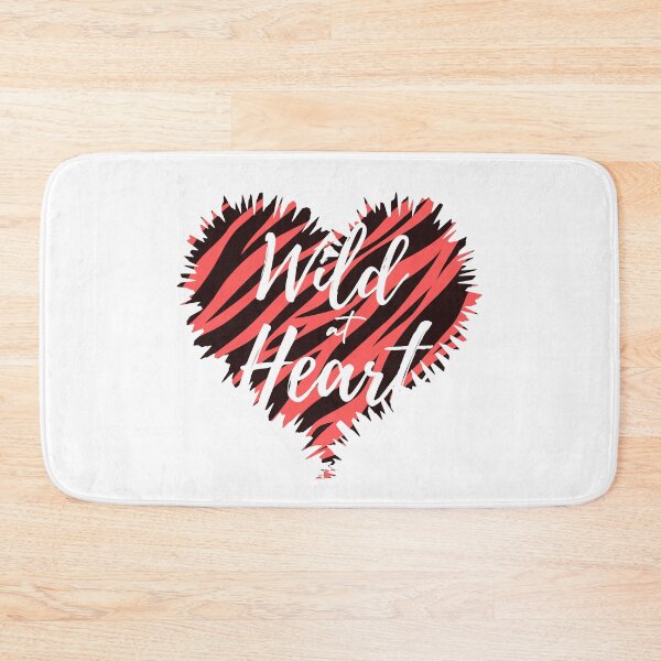 Item preview, WILD AT HEART ANIMAL PRINT HEART VALENTINE TSHIRT  designed and sold by JaylaStarr.