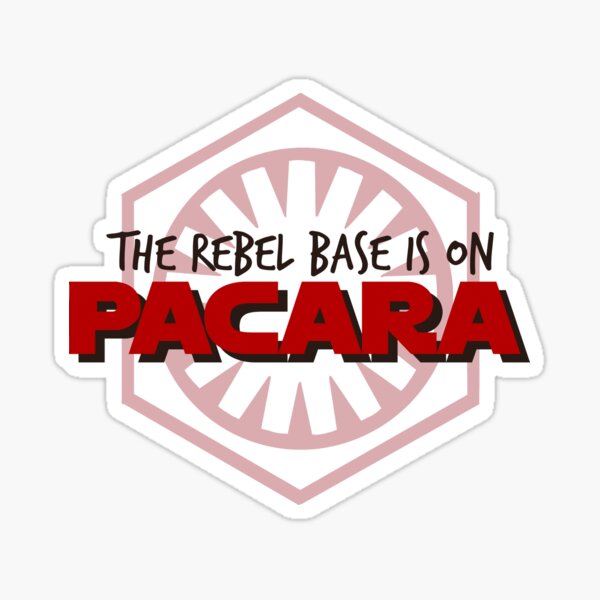 Vista previa del artículo con la obra «La base rebelde está en Pacara», diseñado y vendido por nicoleem789.