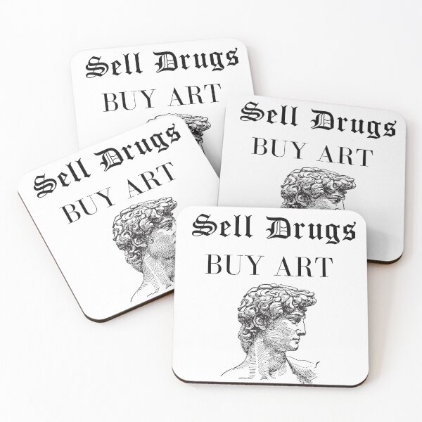 Item preview, Sell Drugs Buy ART designed and sold by Streetwear Clothing | Fit Life.