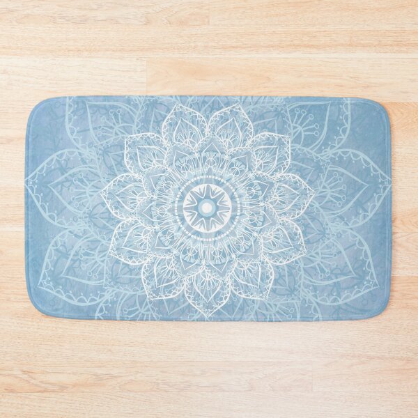Item preview, Blue Flower Mandala designed and sold by arialiuia.