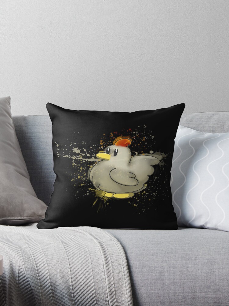 Thumbnail 1 of 4, Pillow, Chicken designed and sold by ev3e.