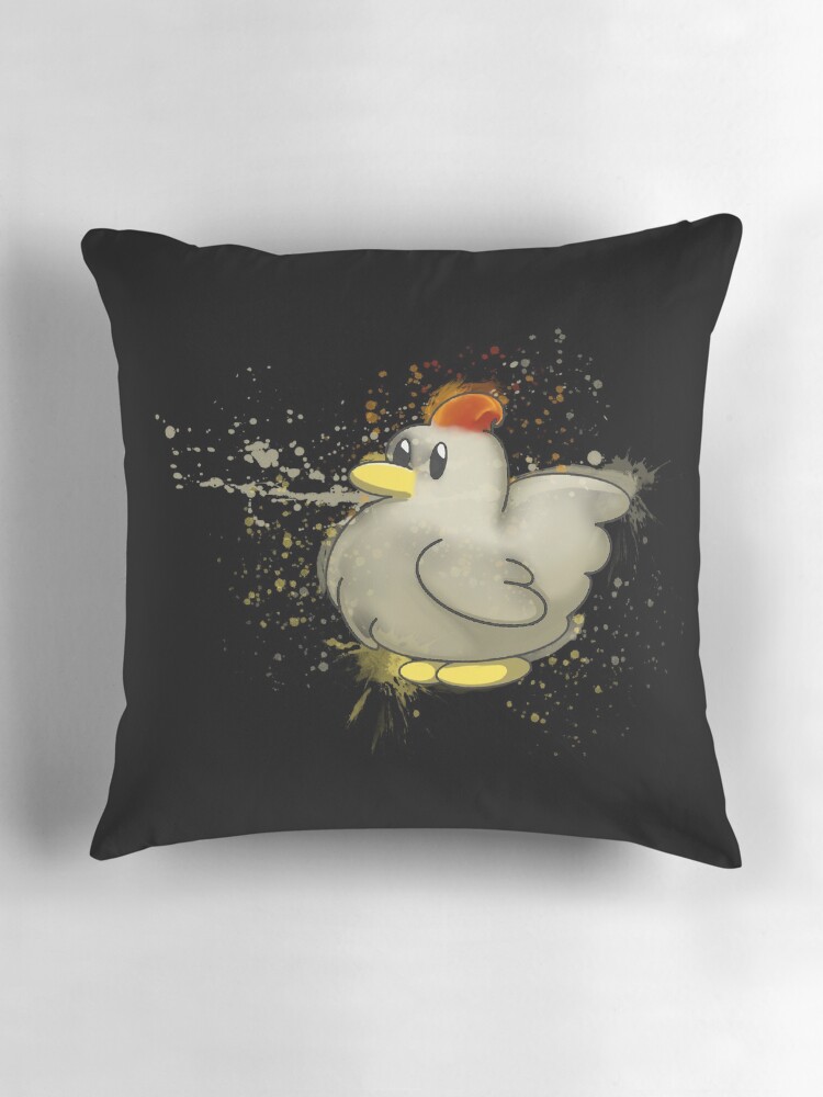 Thumbnail 3 of 4, Pillow, Chicken designed and sold by ev3e.
