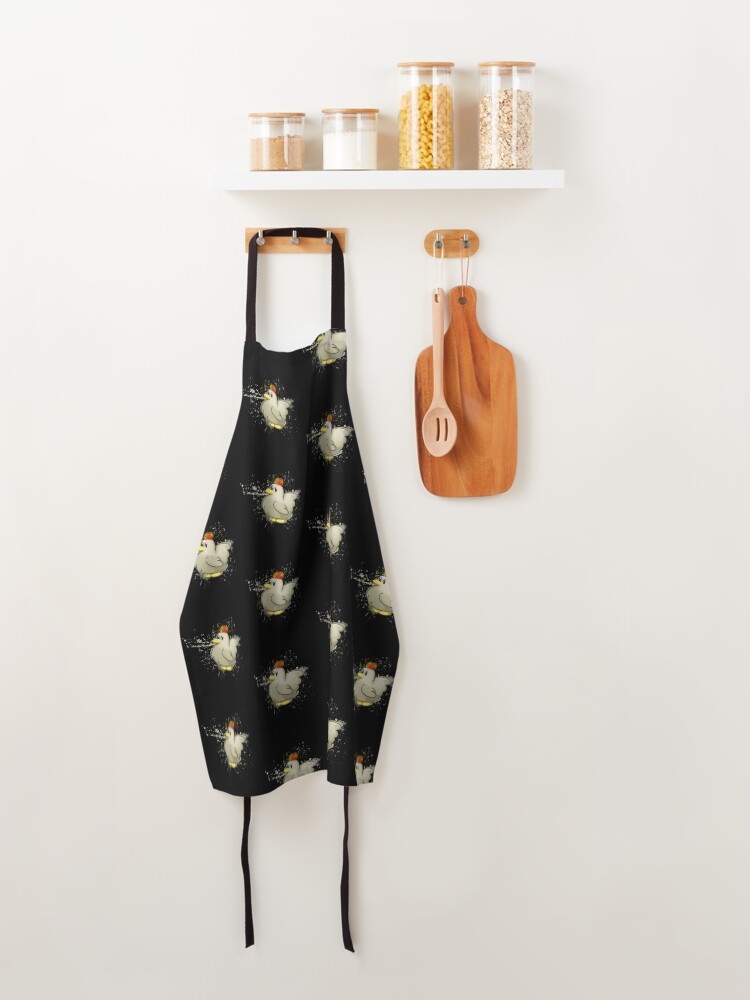 Thumbnail 4 of 6, Apron, Chicken designed and sold by ev3e.
