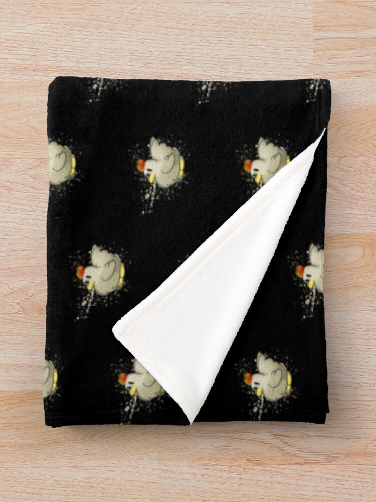 Thumbnail 3 of 6, Throw Blanket, Chicken designed and sold by ev3e.