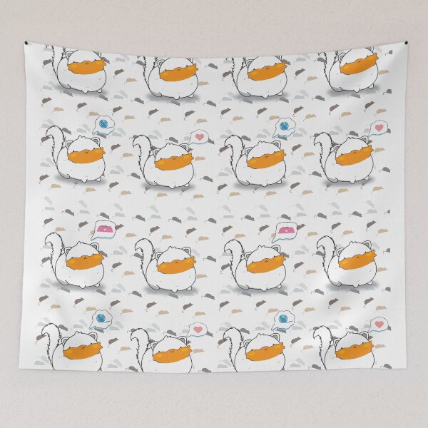 Item preview, Cat pattern designed and sold by oikatan.