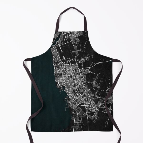 Item preview, Jeddah City Map of Saudi Arabia - Dark designed and sold by deMAP.