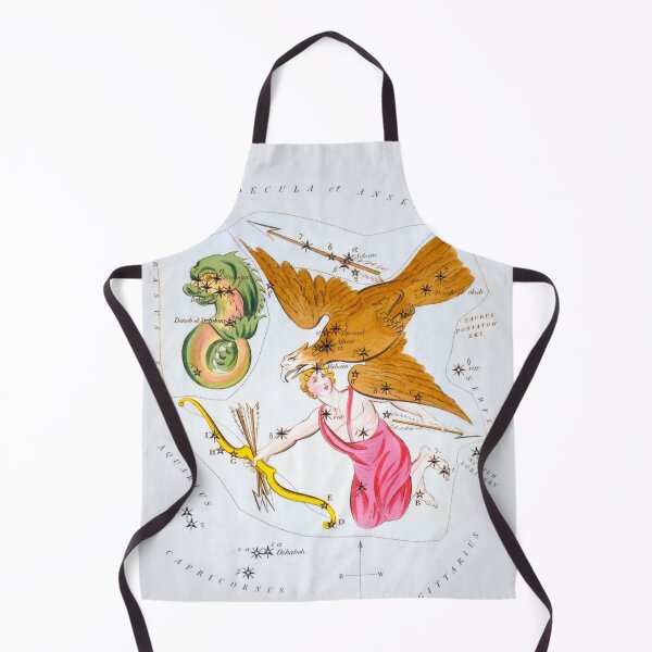 Item preview, Antique Constellation Map of Delphinus, Sagitta, Aquila, Antinous designed and sold by VintageArchive.