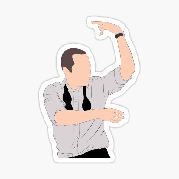 Sheldon Dancing Sticker