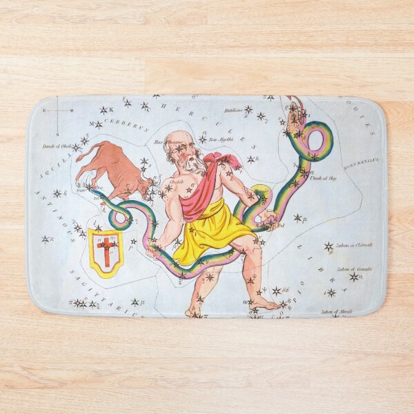 Item preview, Antique Constellation Map of Taurus Poniatowski, Serpentarius, Scutum, Serpens designed and sold by VintageArchive.